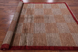 Persian Gabbeh Hand Knotted Wool Area Rug - 6' 3" X 9' 0" - Golden Nile