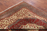 Geometric Persian Mamluk Hand Knotted Wool Rug - 8' 0" X 10' 0'' - Golden Nile