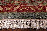 Geometric Persian Mamluk Hand Knotted Wool Rug - 8' 0" X 10' 0'' - Golden Nile