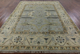 8 X 10 Hand Knotted Oushak Area Rug - Golden Nile