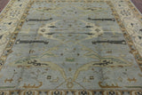 8 X 10 Hand Knotted Oushak Area Rug - Golden Nile