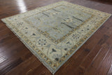 8 X 10 Hand Knotted Oushak Area Rug - Golden Nile