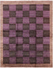 Double Knotted Persian Gabbeh Handmade Wool Rug - 8' 1" X 10' 2" - Golden Nile