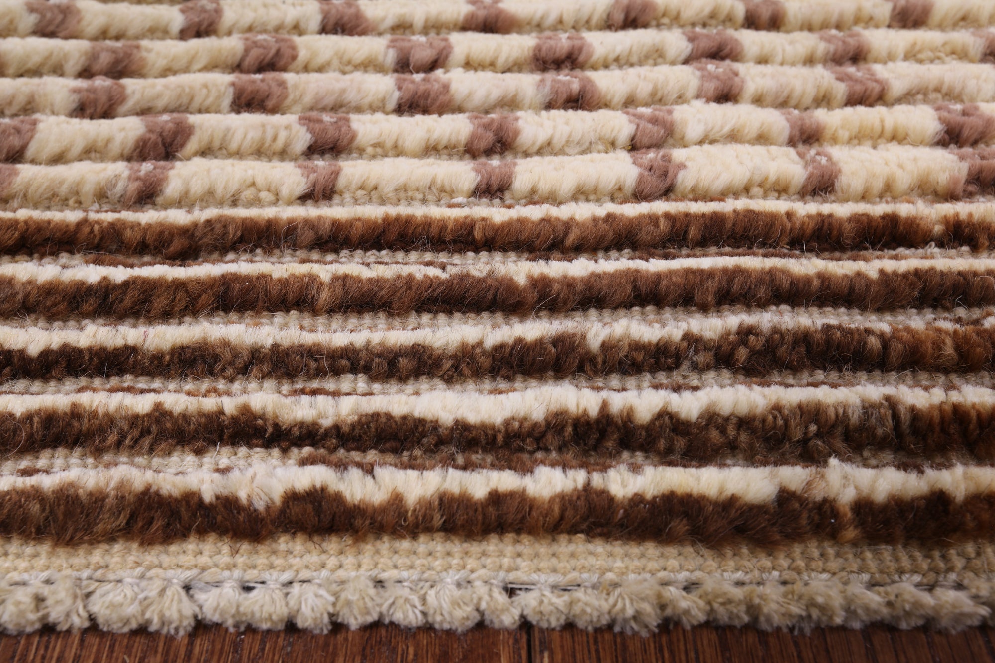 Persian Gabbeh Hand Knotted Wool Rug - 7' 10" X 10' 4" - Golden Nile