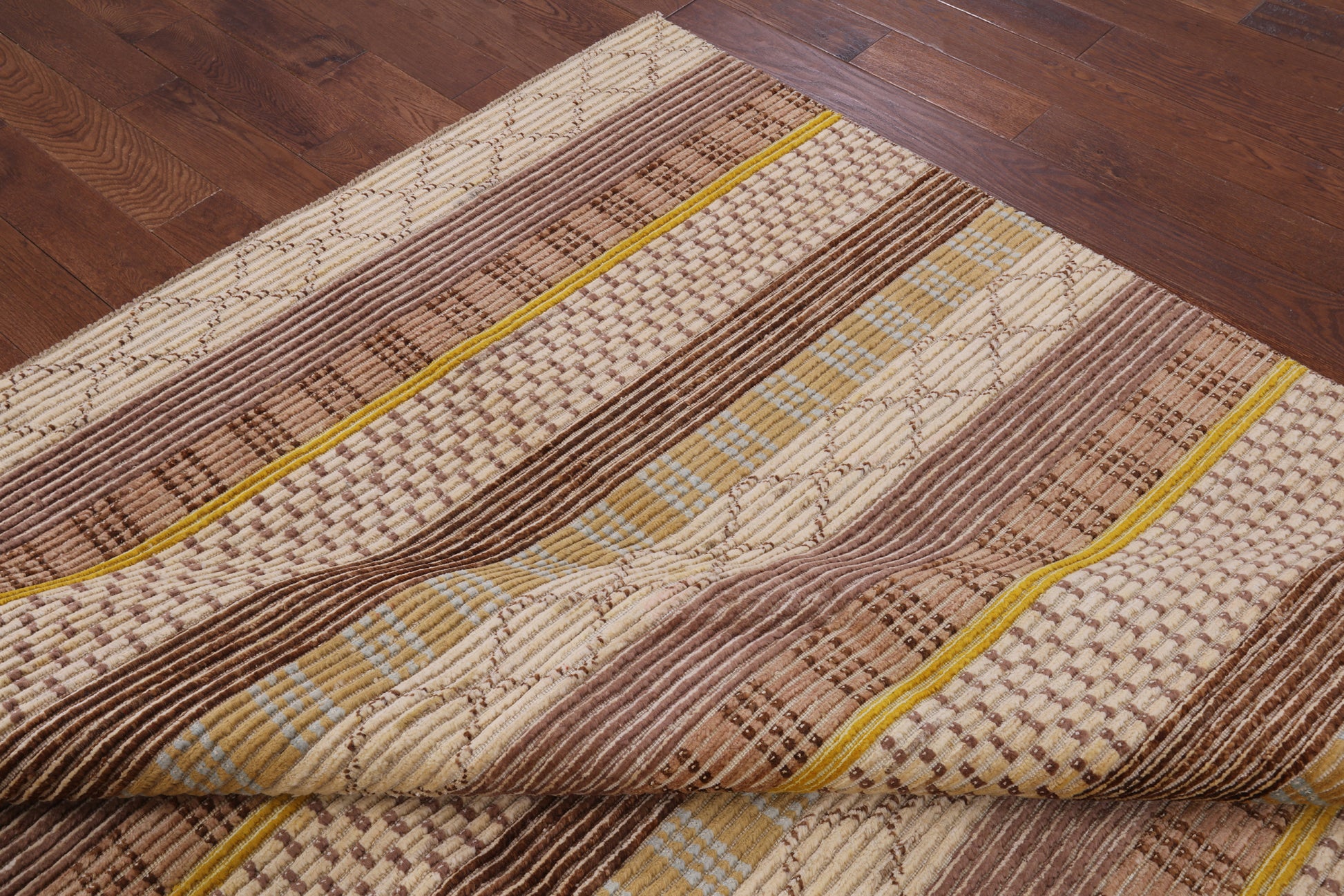 Persian Gabbeh Hand Knotted Wool Rug - 7' 10" X 10' 4" - Golden Nile
