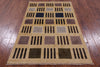 Tribal Gabbeh Hand Knotted Wool Rug - 4' 2" X 6' 4" - Golden Nile