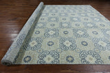 Modern Hand Knotted Rug 10 X 14 - Golden Nile