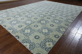 Modern Hand Knotted Rug 10 X 14 - Golden Nile