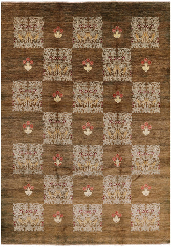 Persian Gabbeh Hand Knotted Wool Rug - 8' 10