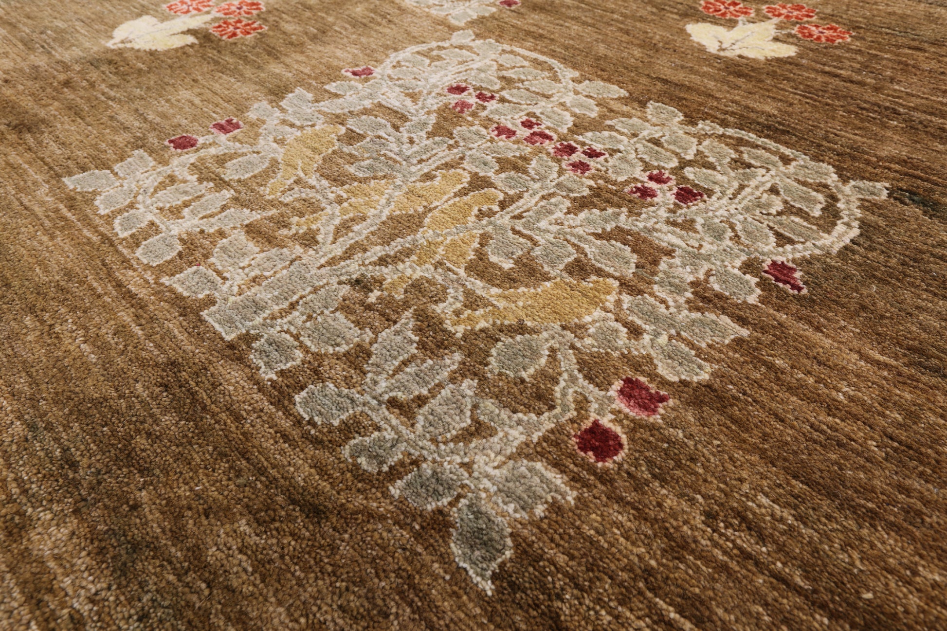 Persian Gabbeh Hand Knotted Wool Rug - 8' 10" X 12' 7" - Golden Nile