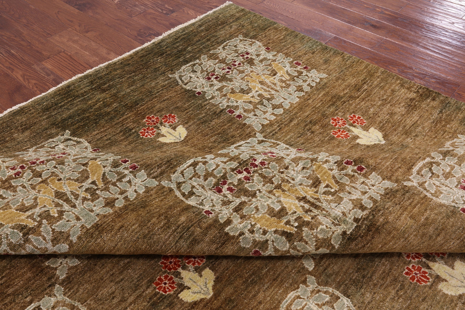 Persian Gabbeh Hand Knotted Wool Rug - 8' 10" X 12' 7" - Golden Nile