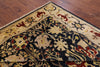 Signed Peshawar Hand Knotted Wool Rug - 8' 0" X 9' 9" - Golden Nile