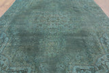 Overdyed 10 X 13 Hand Knotted Area Rug - Golden Nile