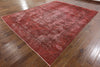 Overdyed 9 X 12 Oriental Hand Knotted Rug - Golden Nile