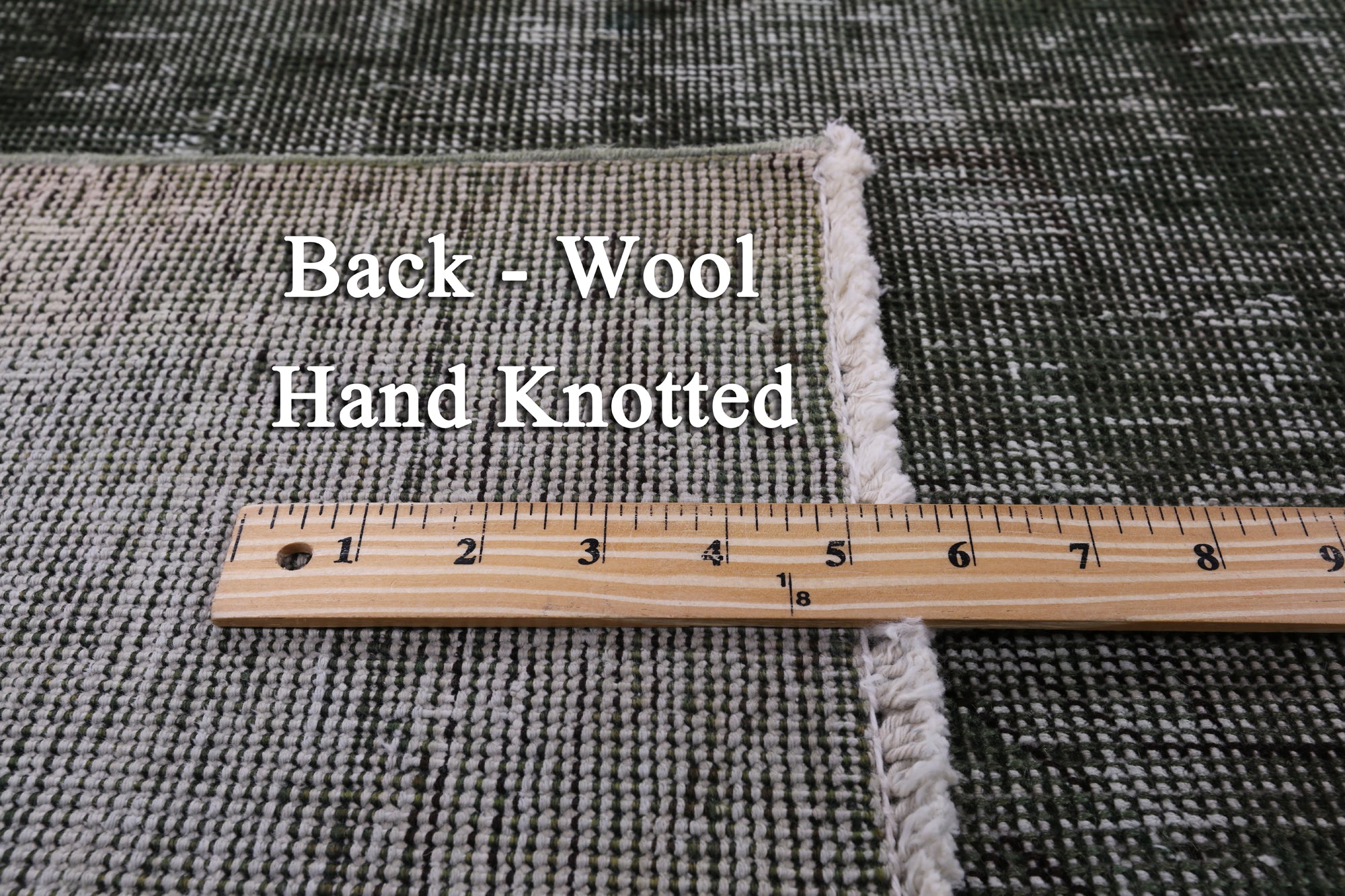 Persian Overdyed Hand Knotted Wool Rug - 9' 9" X 12' 4" - Golden Nile