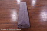 Purple Persian Overdyed Hand Knotted Wool Rug - 9' 5" X 12' 2" - Golden Nile