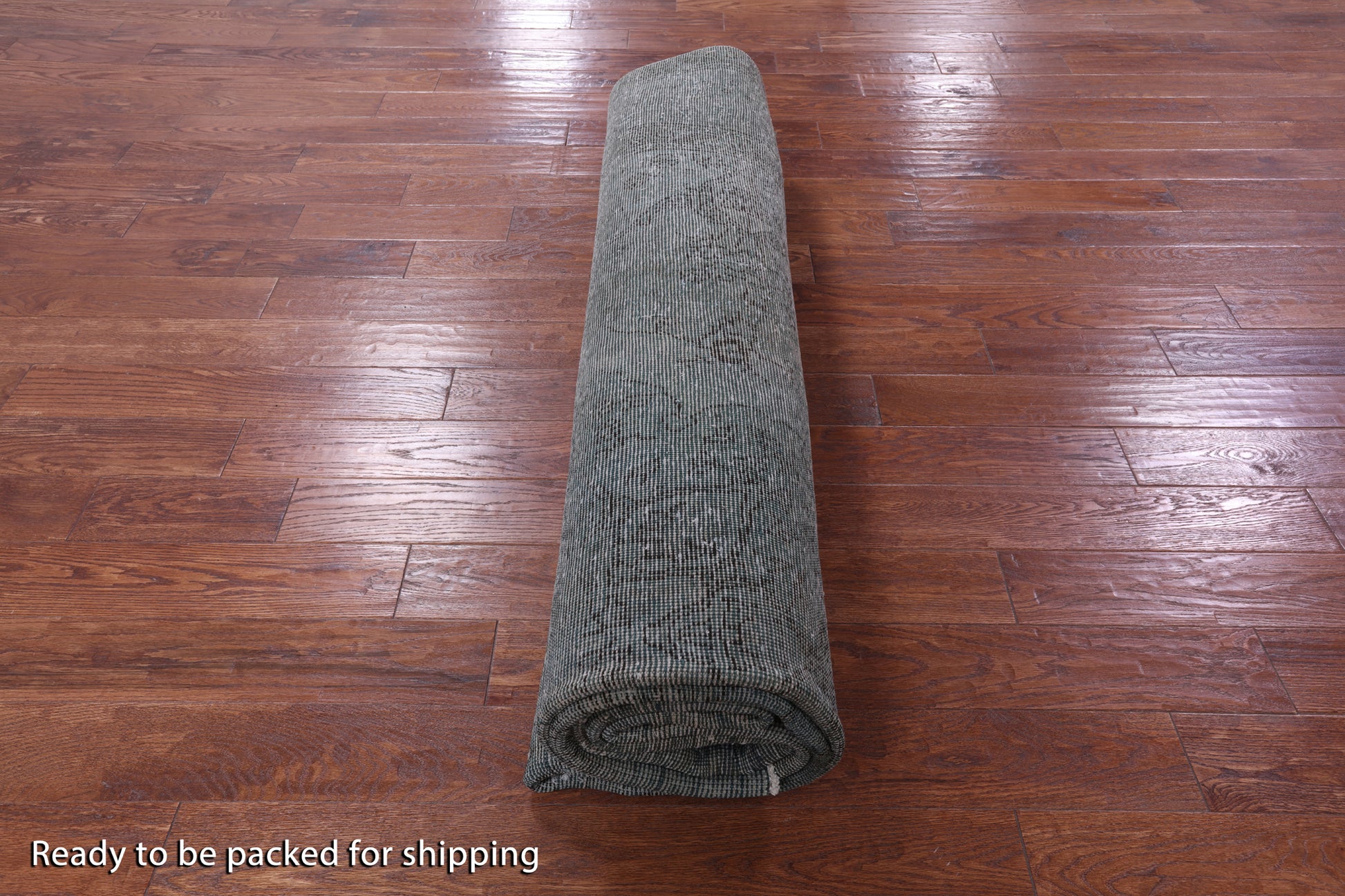 Persian Overdyed Hand-Knotted Wool Rug - 9' 7" X 12' 7" - Golden Nile