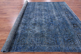 Persian Overdyed Hand Knotted Wool Rug - 9' 9" X 12' 7" - Golden Nile