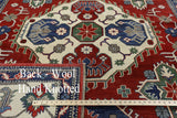 8 X 11 Super Kazak Hand Knotted Rug - Golden Nile