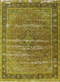 Overdyed 10 X 13 Hand Knotted Rug - Golden Nile