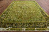 Overdyed 10 X 13 Hand Knotted Rug - Golden Nile