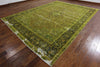 Overdyed 10 X 13 Hand Knotted Rug - Golden Nile
