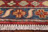 Super Kazak Handmade Wool Rug - 6' 10" X 9' 5" - Golden Nile