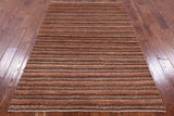 Tribal Gabbeh Handmade Area Rug - 4' 6" X 6' 9" - Golden Nile