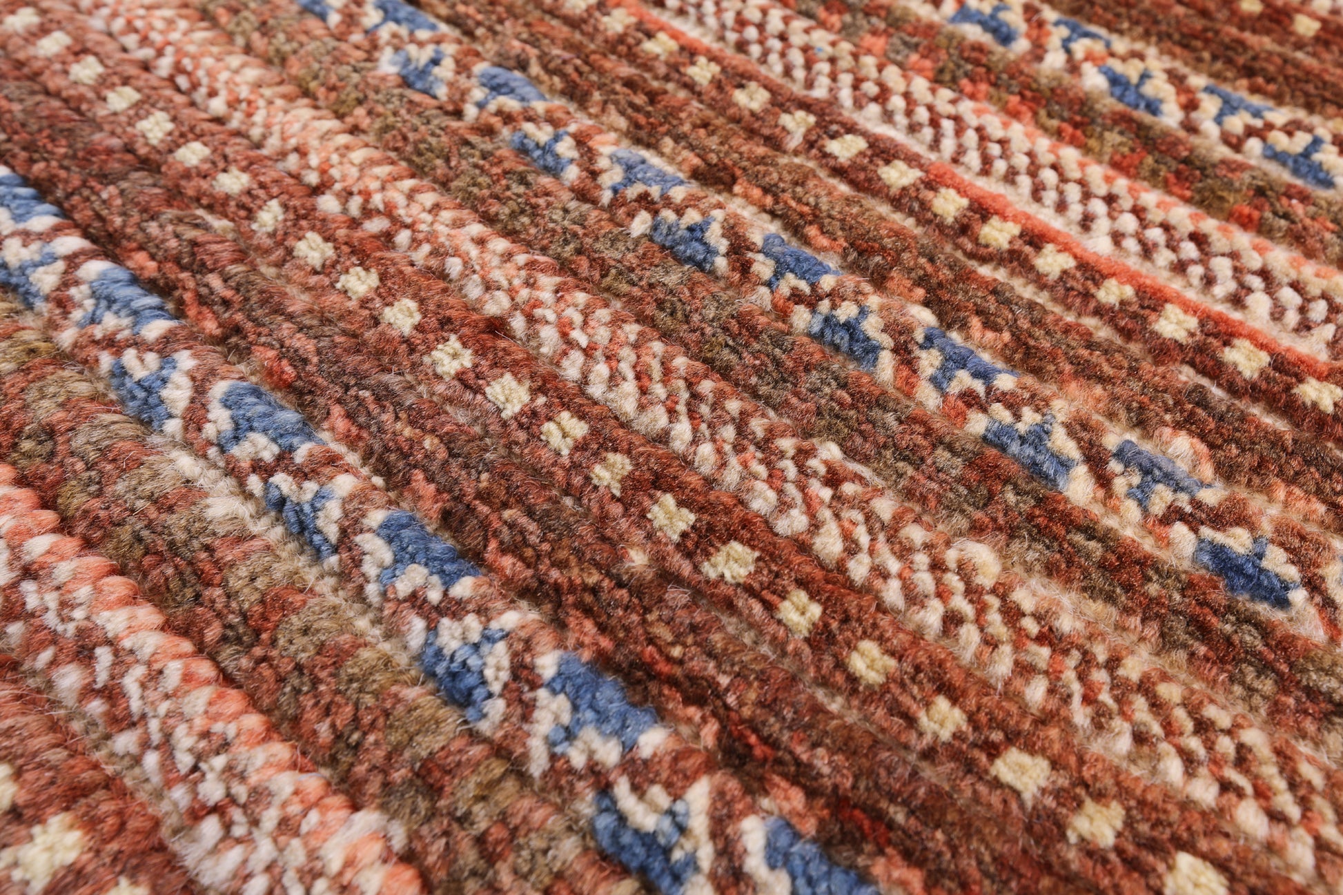 Tribal Gabbeh Handmade Area Rug - 4' 6" X 6' 9" - Golden Nile