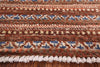Tribal Gabbeh Handmade Area Rug - 4' 6" X 6' 9" - Golden Nile