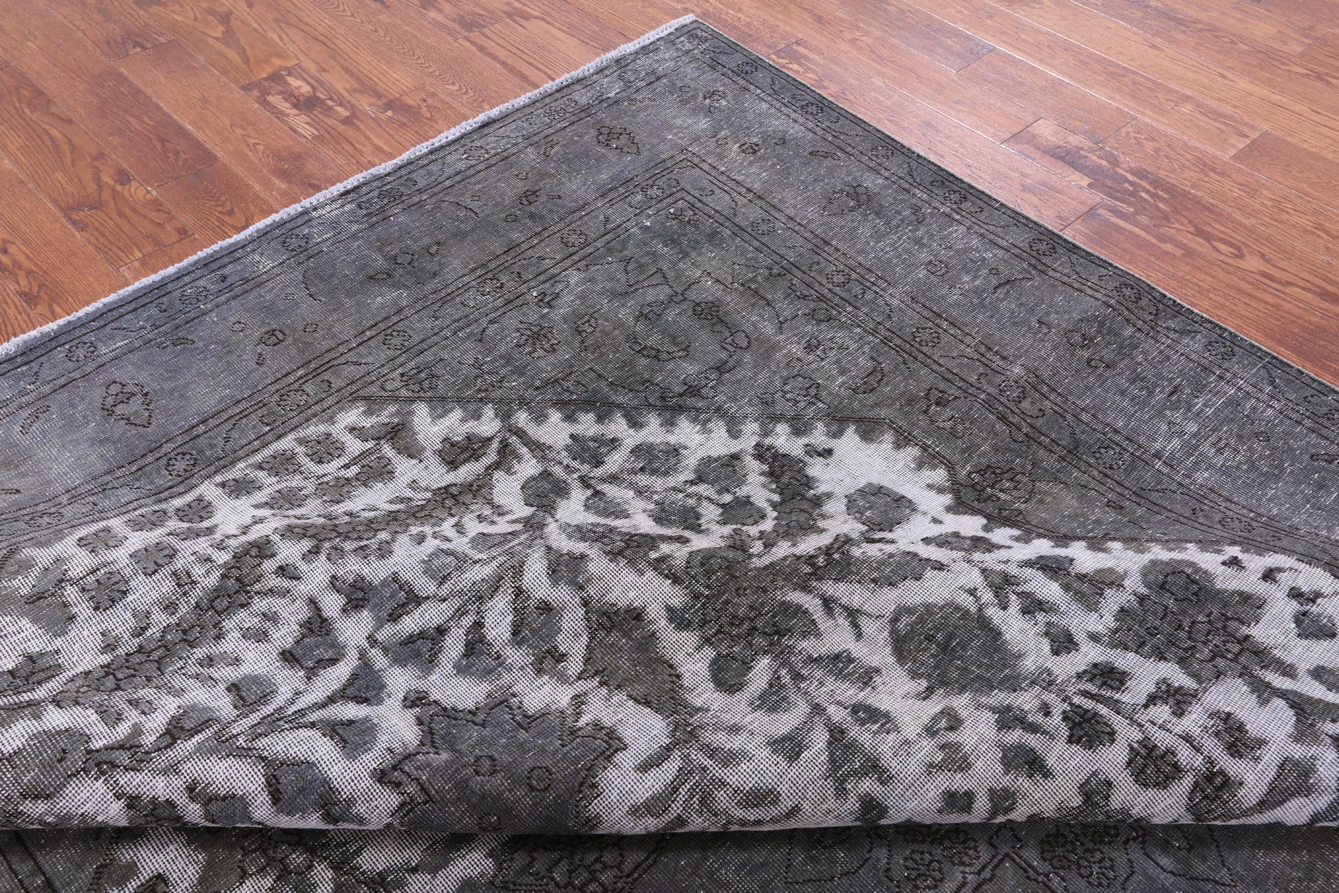 Persian Overdyed Hand Knotted Wool Rug - 8' 3" X 11' 7" - Golden Nile