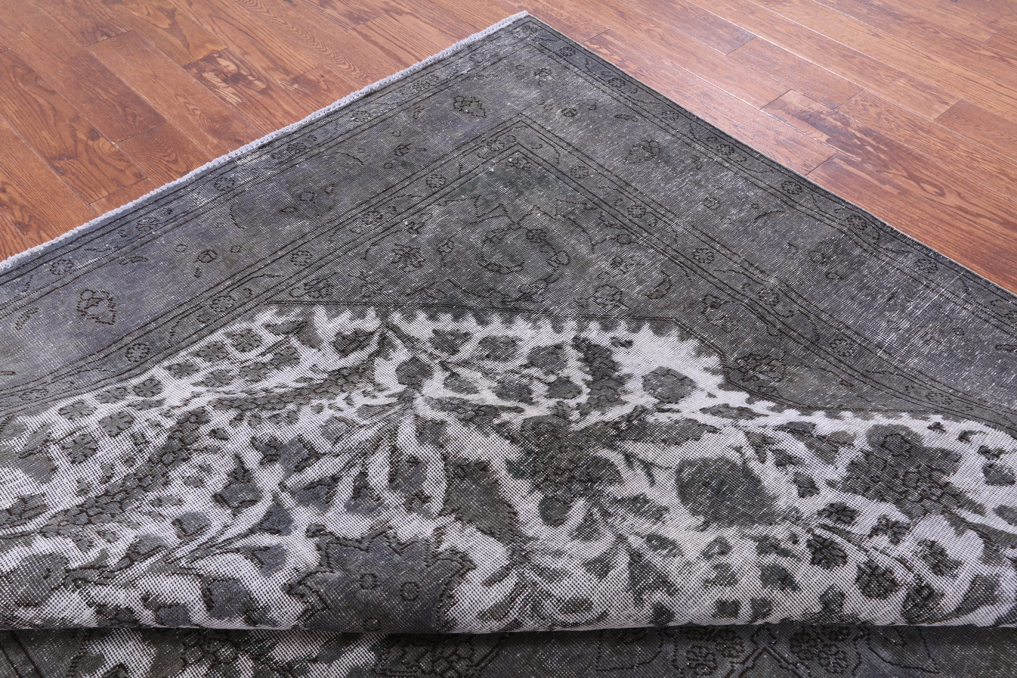 Persian Overdyed Hand Knotted Wool Rug - 8' 3" X 11' 7" - Golden Nile