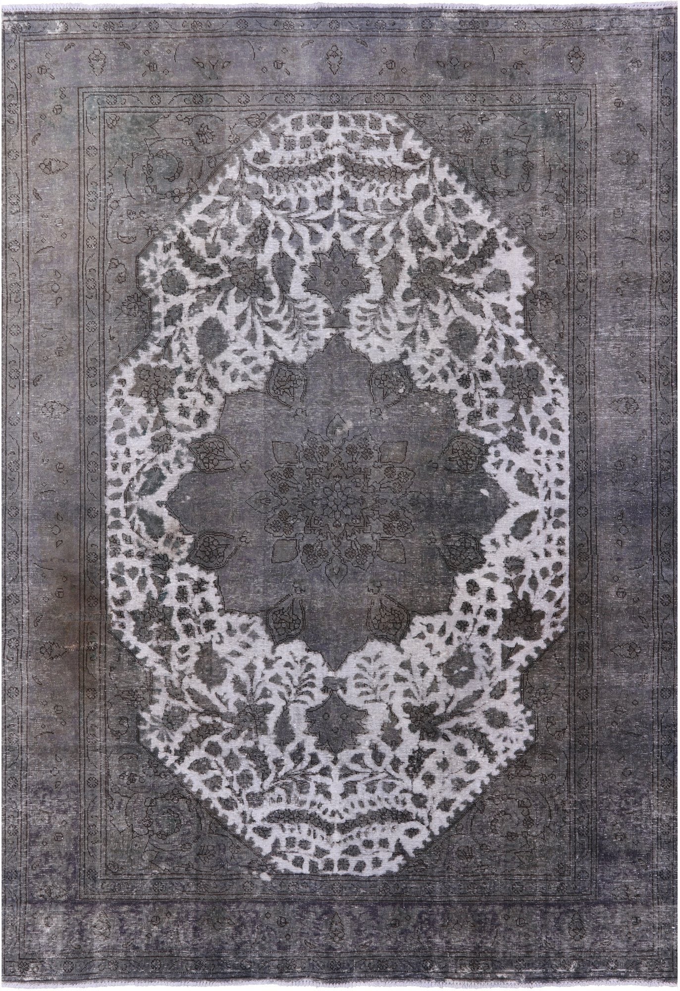 Persian Overdyed Hand Knotted Wool Rug - 8' 3" X 11' 7" - Golden Nile