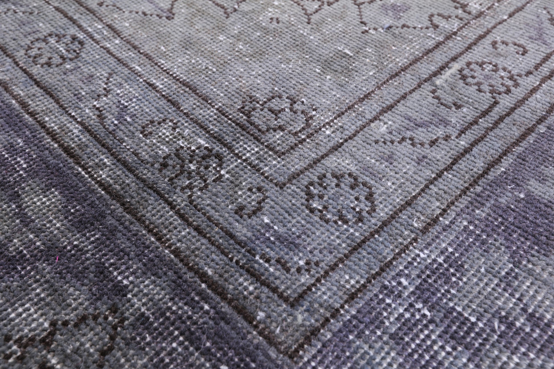 Persian Overdyed Hand Knotted Wool Rug - 8' 3" X 11' 7" - Golden Nile