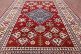Red Kazak Handmade Area Rug - 8' 2" X 12' 3" - Golden Nile