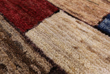 Persian Gabbeh Hand Knotted Wool Rug - 6' 7" X 9' 7" - Golden Nile