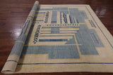 Navajo Design Persian Gabbeh Hand Knotted Wool Rug - 8' 2" X 10' 2" - Golden Nile