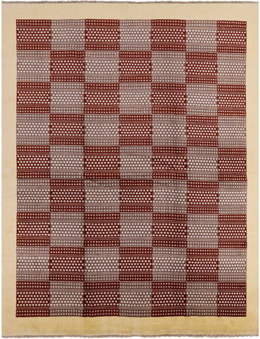 Persian Gabbeh Handmade Wool Rug - 8' 2