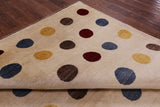 Gabbeh Hand Knotted Wool Rug - 6' 9" X 9' 9" - Golden Nile