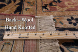 Peshawar Hand Knotted Area Rug - 8' 1" X 9' 9" - Golden Nile