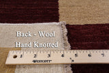 Persian Gabbeh Handmade Wool Rug - 5' 8" X 8' 5" - Golden Nile