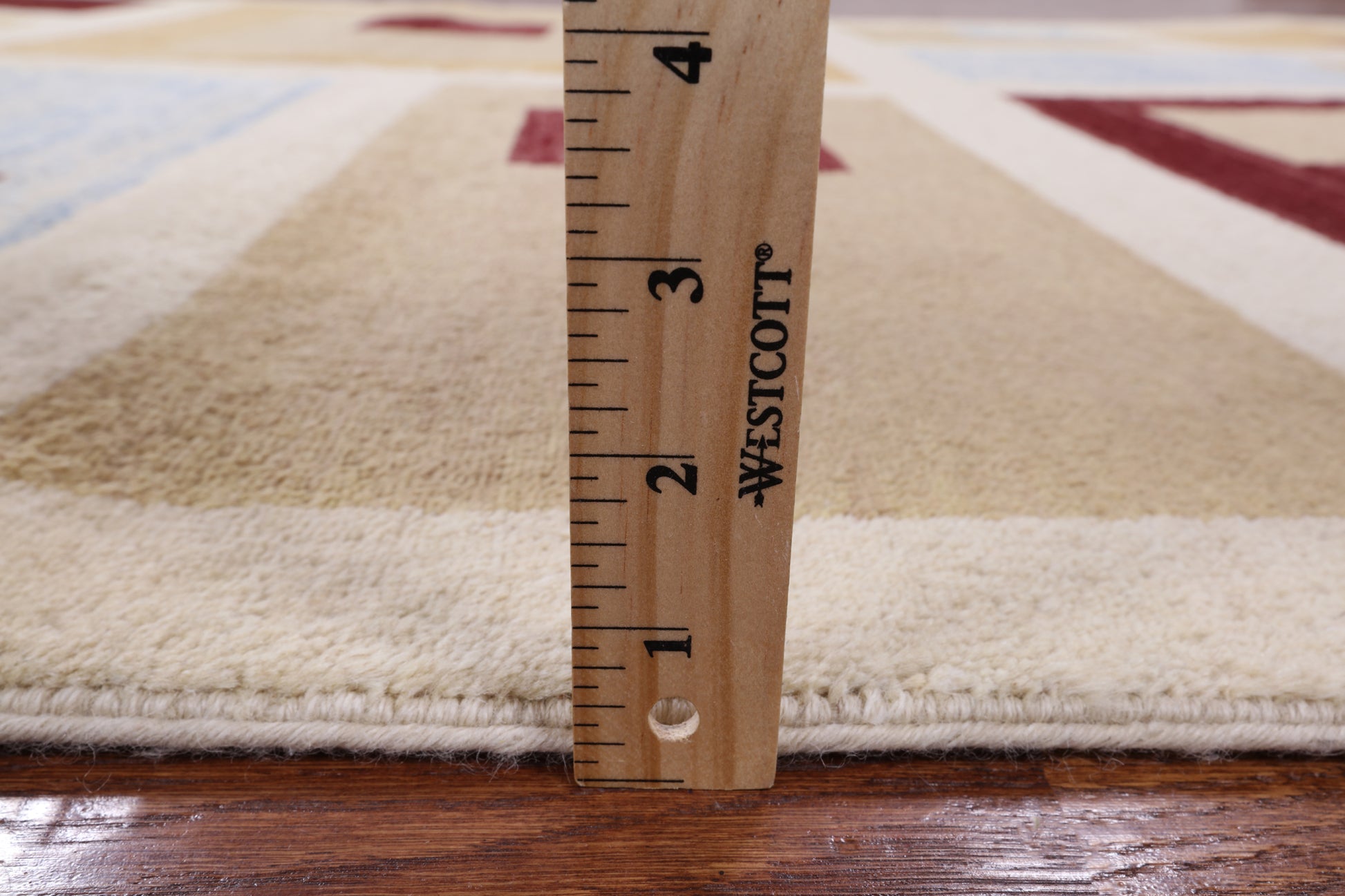 Persian Gabbeh Handmade Wool Rug - 5' 8" X 8' 5" - Golden Nile