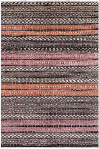 Tribal Gabbeh Hand Knotted Wool Rug - 5' 5