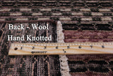 Tribal Gabbeh Hand Knotted Wool Rug - 5' 5" X 8' 5" - Golden Nile