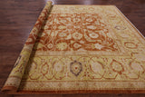 Chobi Peshawar Hand Knotted Rug - 10' 1" X 13' 7" - Golden Nile
