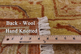 Chobi Peshawar Hand Knotted Rug - 10' 1" X 13' 7" - Golden Nile