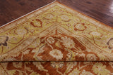Chobi Peshawar Hand Knotted Rug - 10' 1" X 13' 7" - Golden Nile