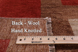 Persian Gabbeh Hand Knotted Wool Rug - 6' 9" X 9' 10" - Golden Nile
