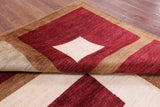 Persian Gabbeh Hand Knotted Wool Rug - 6' 9" X 9' 10" - Golden Nile