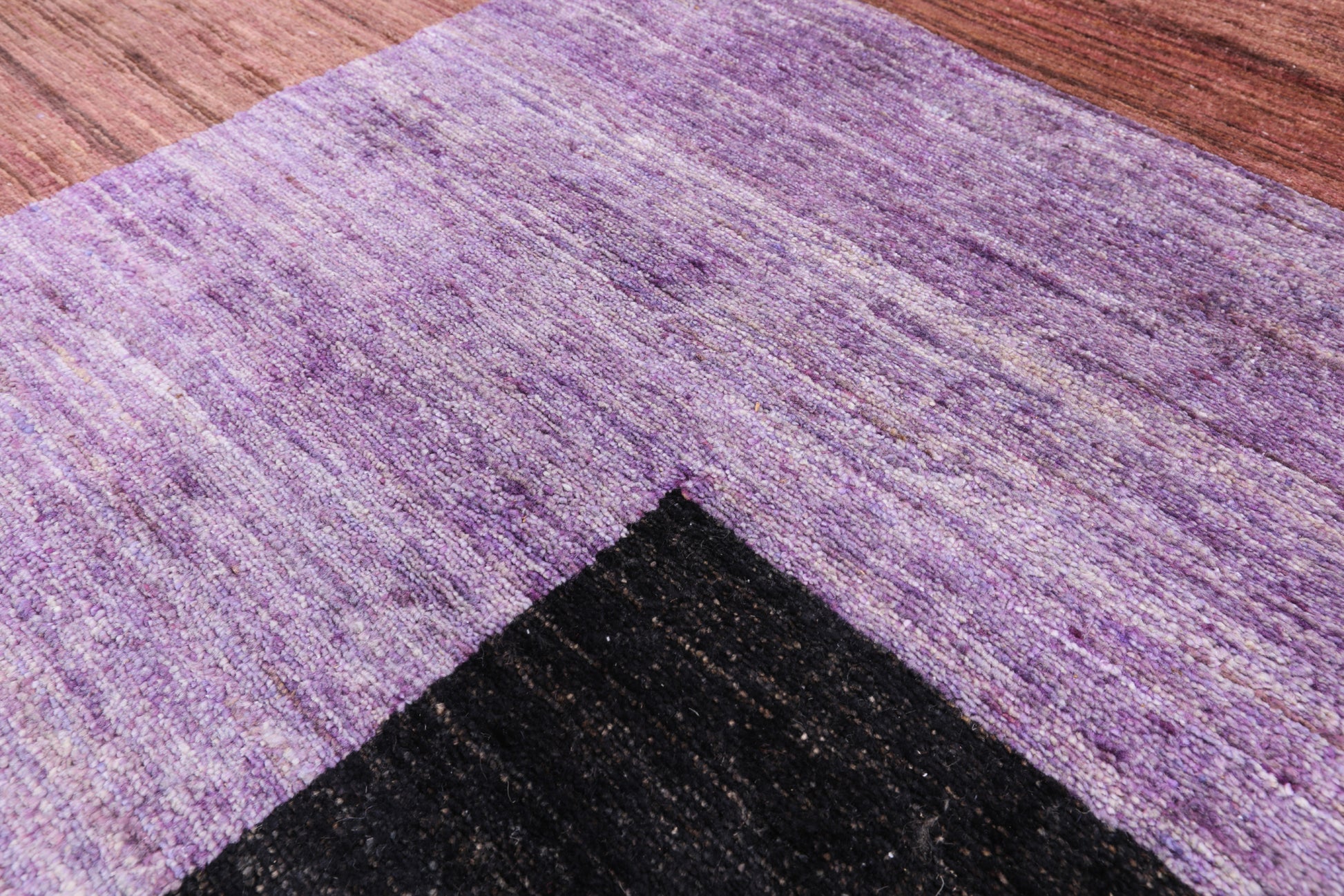 Persian Gabbeh Handmade Wool Rug - 6' 8" X 9' 10" - Golden Nile